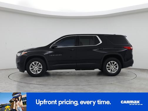 Black 2021 Chevrolet Traverse LS