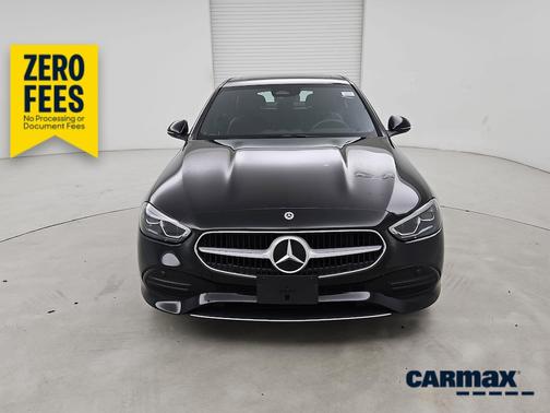 Black 2025 Mercedes-Benz C-Class