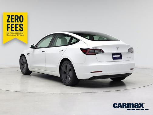 White 2021 Tesla Model 3 Long Range