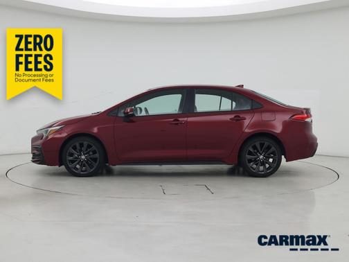Red 2023 Toyota Corolla SE