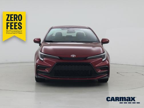 Red 2023 Toyota Corolla SE