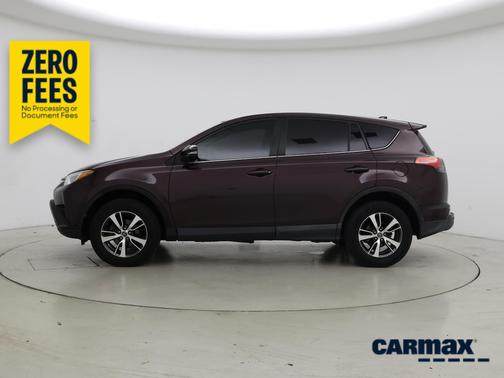 Purple 2018 Toyota RAV4 XLE