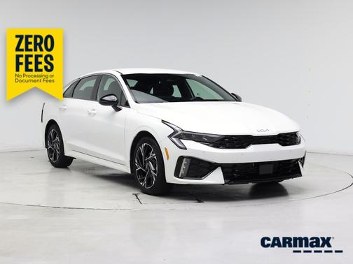 White 2025 Kia K5 GT-Line