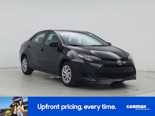Black 2019 Toyota Corolla LE