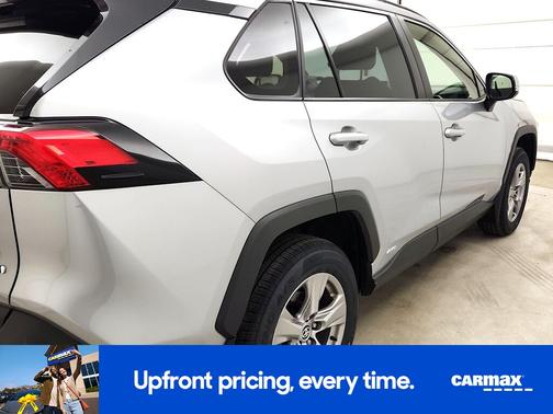 Silver 2023 Toyota RAV4 Hybrid XLE