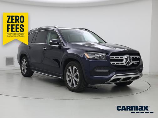 Blue 2022 Mercedes-Benz GLS 450