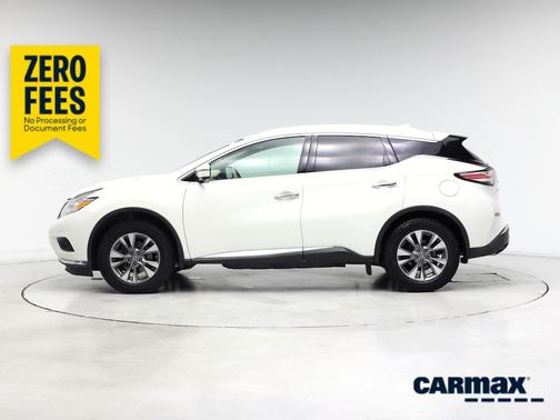 White 2016 Nissan Murano SL