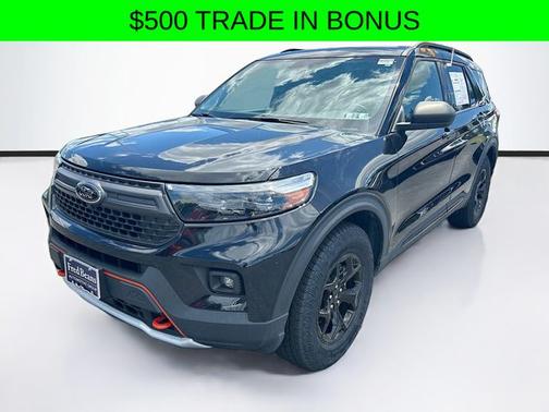 AGATE BLACK METALLIC 2023 Ford Explorer TIMBERLINE