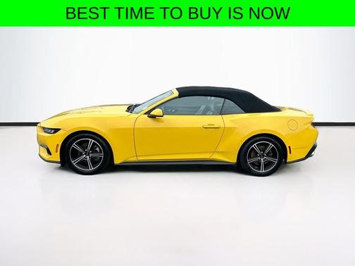 YELLOW SPLASH METALLIC 2024 Ford Mustang ECOBOOST PREMIUM