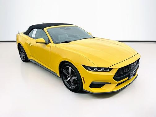 YELLOW SPLASH METALLIC 2024 Ford Mustang ECOBOOST PREMIUM