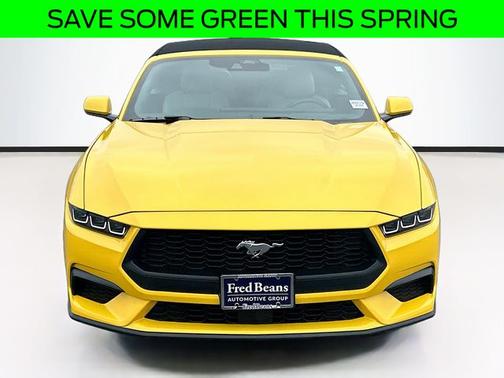 YELLOW SPLASH METALLIC 2024 Ford Mustang ECOBOOST PREMIUM