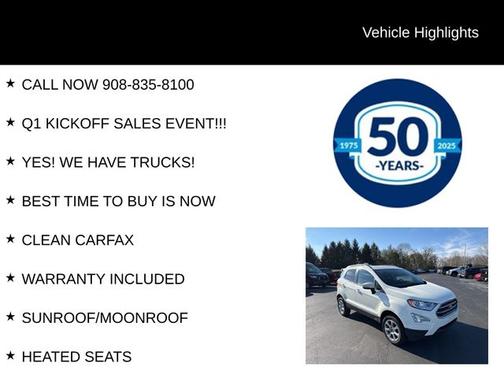 2022 Ford EcoSport SE