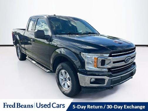 SHADOW BLACK 2018 Ford F-150 XLT