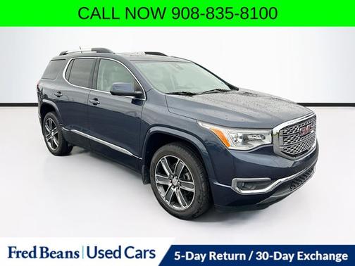 Blue Steel Metallic 2019 GMC Acadia DENALI