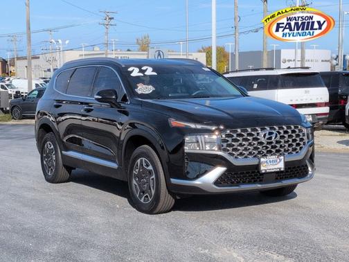 2022 Hyundai SANTA FE HEV Blue