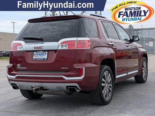 Crimson Red Tintcoat 2016 GMC Terrain Denali