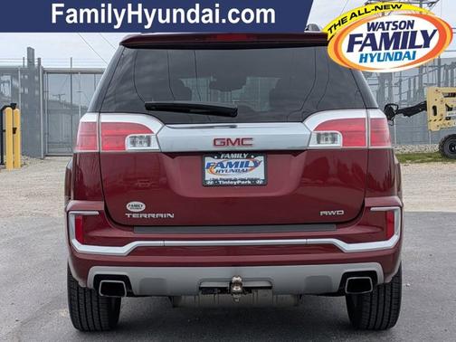 Crimson Red Tintcoat 2016 GMC Terrain Denali