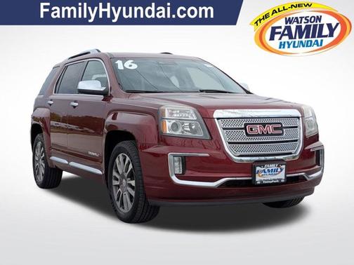 Crimson Red Tintcoat 2016 GMC Terrain Denali