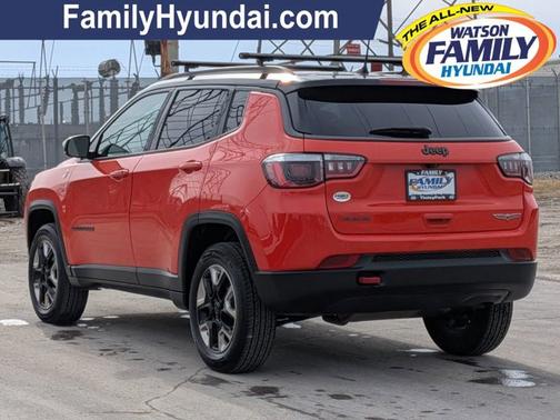 Spitfire Orange Clearcoat 2018 Jeep Compass Trailhawk