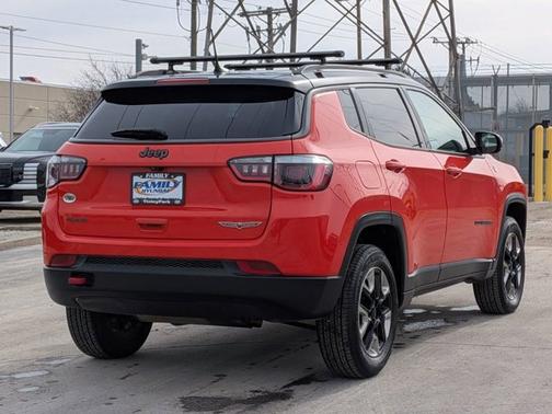 Spitfire Orange Clearcoat 2018 Jeep Compass Trailhawk