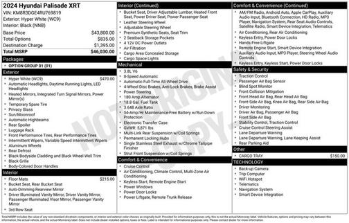 2024 Hyundai PALISADE XRT