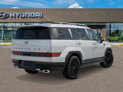 Serenity White 2026 Hyundai SANTA FE Calligraphy
