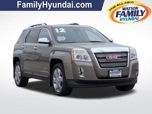 Mocha Steel Metallic 2012 GMC Terrain SLT-2