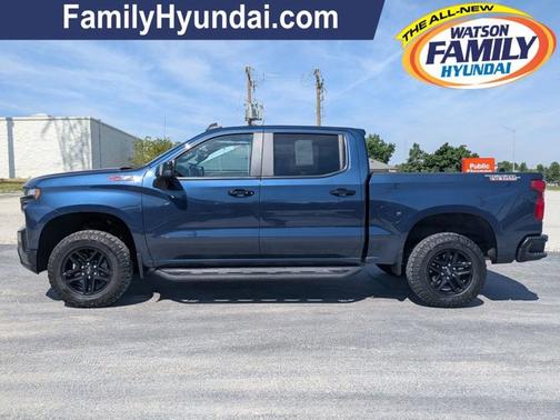 Northsky Blue Metallic 2020 Chevrolet Silverado 1500 LT Trail Boss