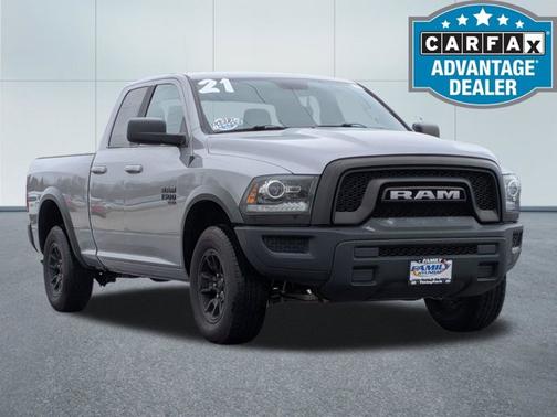 Billet Silver Metallic Clearcoat 2021 RAM 1500 Classic Warlock