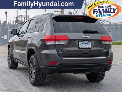 Granite Crystal Metallic Clearcoat 2018 Jeep Grand Cherokee Limited