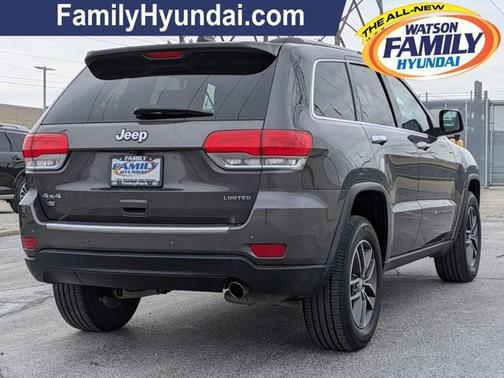 Granite Crystal Metallic Clearcoat 2018 Jeep Grand Cherokee Limited