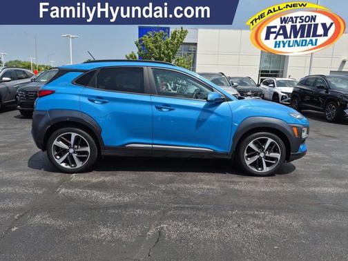 Surf Blue 2018 Hyundai KONA Limited