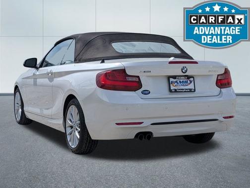White Metallic 2016 BMW 228 i xDrive