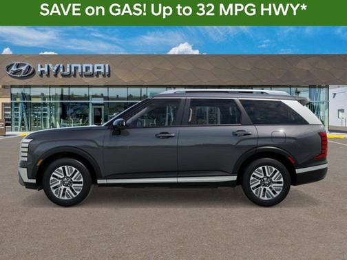 Ecotronic Gray Pearl 2027 Hyundai Palisade Hybrid SEL Premium 7P