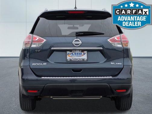 Arctic Blue Metallic 2015 Nissan Rogue SL