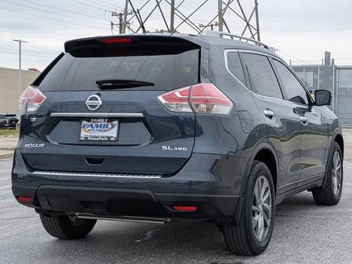 Arctic Blue Metallic 2015 Nissan Rogue SL