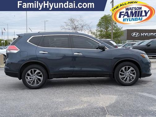 Arctic Blue Metallic 2015 Nissan Rogue SL