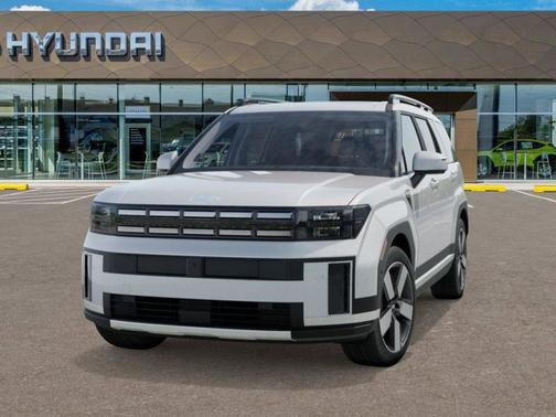 Serenity White 2026 Hyundai SANTA FE HEV Limited 6P