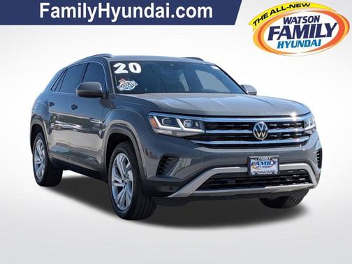 Gray 2020 Volkswagen Atlas Cross Sport 3.6L V6 SEL