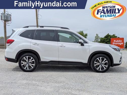 Crystal White Pearl 2020 Subaru Forester Limited