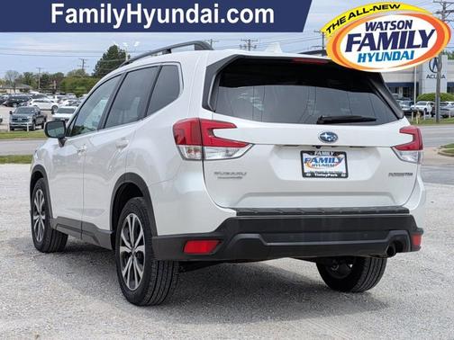 Crystal White Pearl 2020 Subaru Forester Limited
