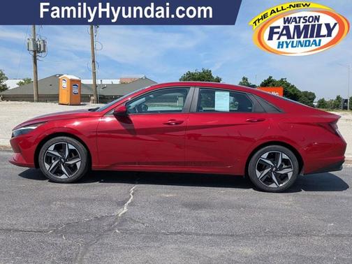 Scarlet Red Pearl 2023 Hyundai ELANTRA SEL
