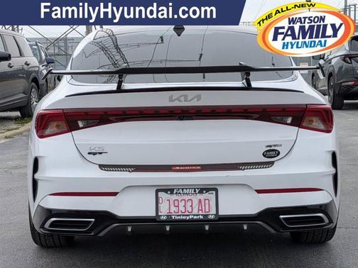Glacial White Pearl 2024 Kia K5 GT-Line