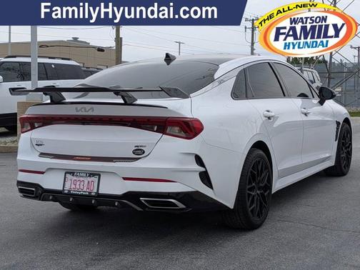Glacial White Pearl 2024 Kia K5 GT-Line