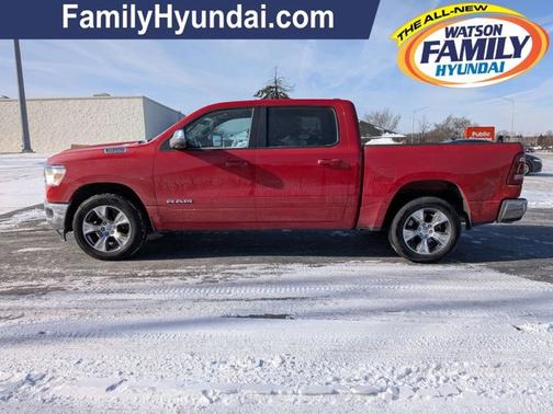 Flame Red Clearcoat 2024 RAM 1500 Laramie
