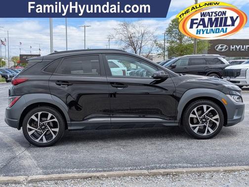 Ultra Black 2022 Hyundai KONA Limited