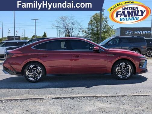 Ultimate red 2024 Hyundai SONATA SEL
