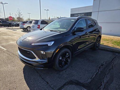 Ebony Twilight Metallic 2026 Buick Encore GX Sport Touring