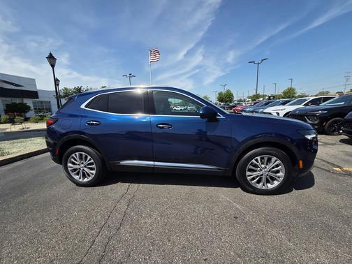 Sapphire Metallic 2023 Buick Envision Preferred FWD