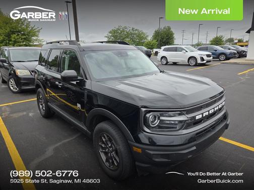 Shadow Black 2022 Ford Bronco Sport Big Bend